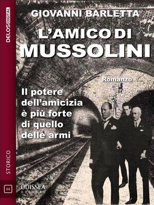 cover image of L'amico di Mussolini